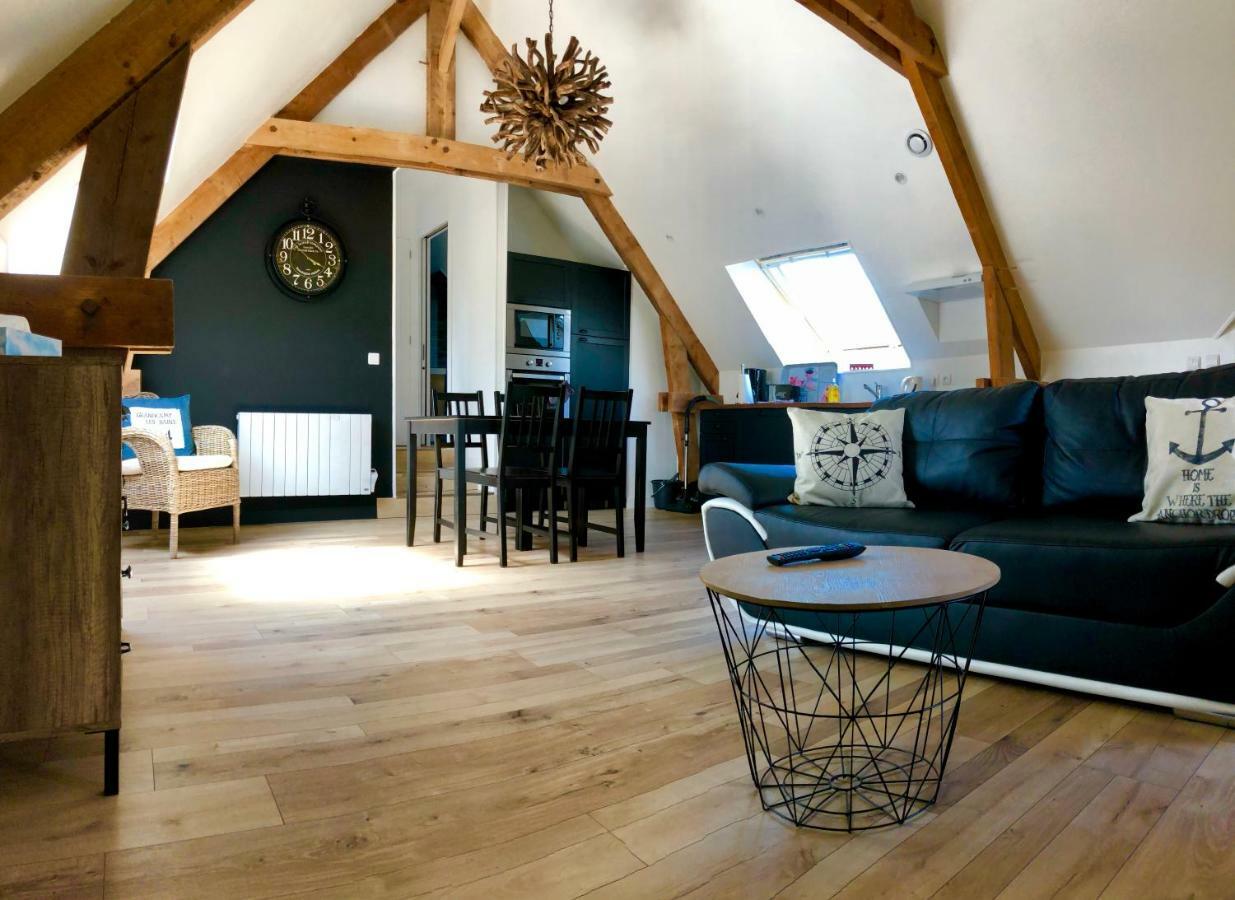 Appartamento La Rose Des Vents Grandcamp-Maisy Esterno foto